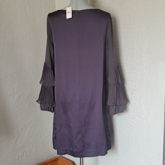 Ann Taylor | Ruffle Sleeve Dress - Picture 4 of 7